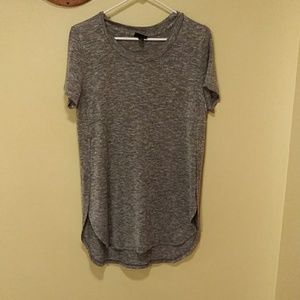 Mossimo Gray Hi-Lo T-shirt
